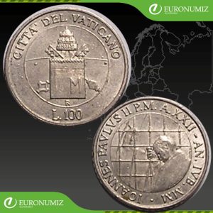 100 LIR 2000 VATIKAN JAN PAVOL II