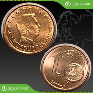 1 CENT 2008 LUXEMBURSKO UNC ZACIATOK ROLKY