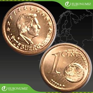 1 CENT 2008 LUXEMBURSKO UNC