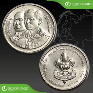 2 BAHT 1991 THAJSKO