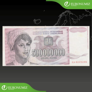 500000000 DINARA 1993 JUHOSLAVIA