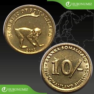 10 SHILLINGS 2002 SOMALSKO