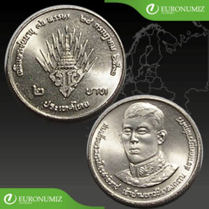2 BAHT 1988 THAJSKO