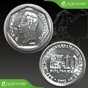 10 BOLIVARES 2002 VENEZUELA