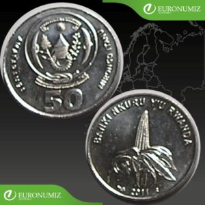 50 FRANCS 2011 RWANDA