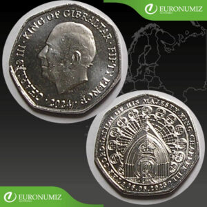 FIFTY PENCE 2024 GIBRALTAR