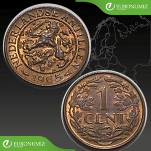 1 CENT 1965 HOLANDSKE ANTILI