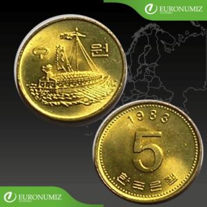 5 WON 1983 JUZNA KOREA