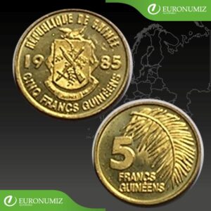 5 FRANCS 1985 GUINEA