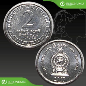 2 RUPEES 2017 SRI LANKA