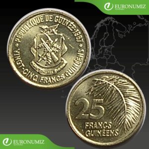 25 FRANCS 1987 GUINEA