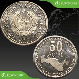 50 SOM 2001 UZBEKISTAN