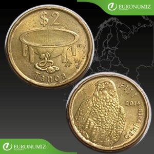 2 DOLLARS 2014 FIJI