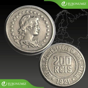 200 REIS 1921 BRAZILIA