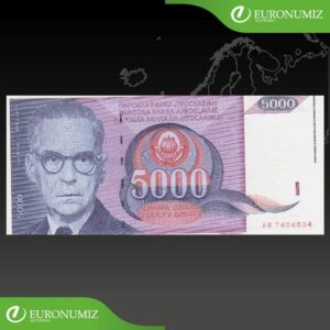 5000 DINARA 1991 JUHOSLAVIA