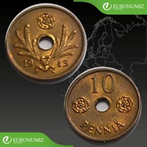 10 PENNIA 1943 FINSKO