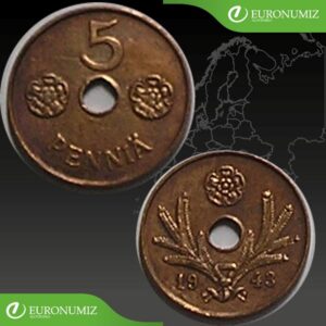 5 PENNIA 1943 FINSKO