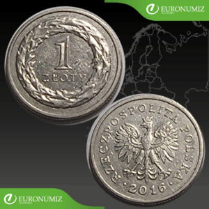 1 ZLOTY 2016 POLSKO