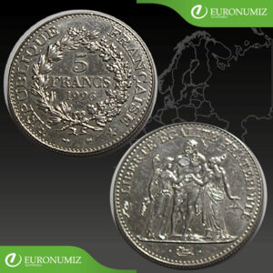 5 FRANCS 1996 FRANCUZSKO