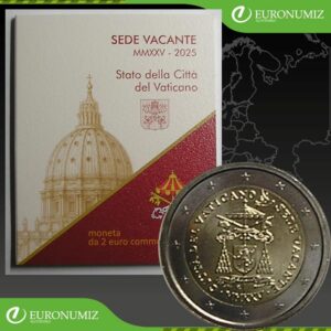 2 € 2025 VATIKAN  SEDE VACANTE  UNC