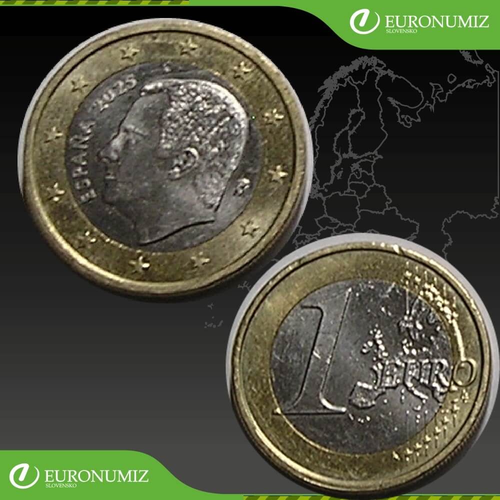 1 € 2025 SPANIELSKO