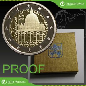 2 € 2025 VATIKAN  MICHELANGELO BUONARROTI  PROOF